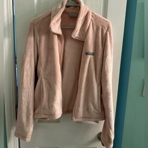 Columbia Women's Soft Pink Teddy Jacket